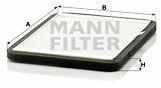Mann-filter CUK2424 Filtru, aer habitaclu