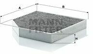Mann-filter CUK2641 Filtru, aer habitaclu