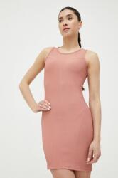 4F ruha rózsaszín, mini, testhezálló - rózsaszín L