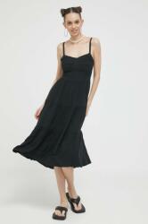 Hollister Co Hollister Co. ruha fekete, mini, harang alakú - fekete XS - answear - 27 990 Ft
