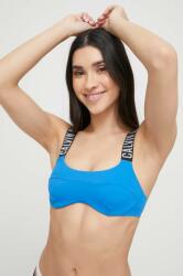 Calvin Klein bikini felső puha kosaras - kék XS - answear - 13 990 Ft