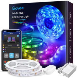 Govee Banda LED Govee H6110 RGB, Sincronizare Muzica, Wifi si Bluetooth 10m, Alexa, Google Asistant (H6110) - esell