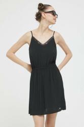 Tommy Hilfiger ruha fekete, mini, harang alakú - fekete L - answear - 23 985 Ft