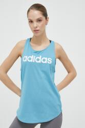 adidas pamut top - kék XS