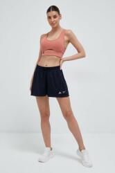 adidas Performance rövidnadrág futáshoz x Parley sötétkék, sima, magas derekú - sötétkék XS