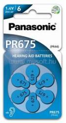 Panasonic PR-675(44)/6LB PR675 cink-levegő hallókészülék elem 6 db/csomag (PR675-6LB) (PR675-6LB) - mysoft