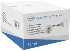 PNI Cablu FTP PNI F06, CAT6, 305 m (Gri) (PNI-F06)