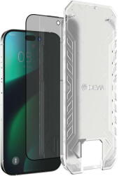 DEVIA Folie Sticla Van Series Full Privacy, 9H cu kit special de montare iPhone 14 Plus / iPhone 13 Pro Max Black (DVFVPIXIVMB) - vexio