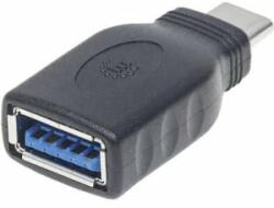 Manhattan USB 3.1 Átalakító [1x USB 3.1 dugó, C típus - 1x USB 3.1 alj, A típus] Adapter USB-C Stecker auf USB A Buchse USB 3.1, Gen 1 5 Gbps