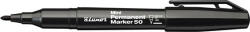 Luxor Mini 50 Permanent Marker Fekete (KCFX0206)