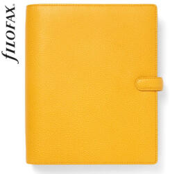 Filofax Gyűrűs Kalendárium Finsbury A5 Mustársárga (FX-022621)