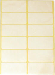 OfficeArt Etikett 56x38 Mm 60 Db/Csomag Fehér Öntapadó (HBAX0037)