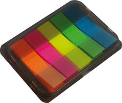 OfficeArt Jelölőcimke 1, 2x4, 5 cm Z-Hajtogatású Négyzetes 5 Szín 20 lap/szín Írható (HGCX0034)