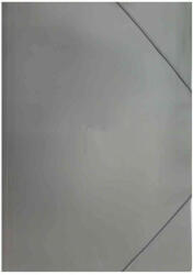 Office Art Gumis Mappa A/4 Műanyag Szürke 80 Mikron Hajlítható Gerinc (IDDX0190)