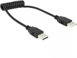 Delock OTG USB kábel [1x USB 2.0 dugó A - 1x USB 2.0 dugó A] 0.60 m, fekete (1937078)