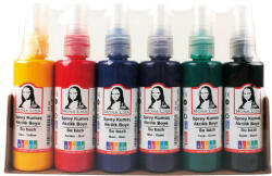 Südor Mona Lisa Textilfesték Készlet Pumpás Kivitelben 6x70 ml (SD1007)