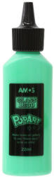 Amos Pop Art Üvegmatricafesték 22 ml Telt Szín Zöld (PA22-G)