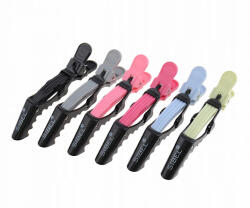 Sibel Clipsuri color mix pentru sectionarea parului Strong Gator 9cm 6buc (SB934096260)