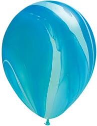 Party Center Balon latex superagate 11 inch (28 cm), blue rainbow, qualatex 91538, set 25 buc (PC_Q91538)