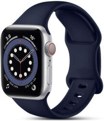 Hoco Curea silicon Hoco compatibila cu Apple Watch 1/2/3/4/5/6/SE/, 38/40/41mm, Albastru inchis