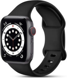Hoco Curea silicon Hoco compatibila cu Apple Watch 1/2/3/4/5/6/SE/, 38/40/41mm, Negru