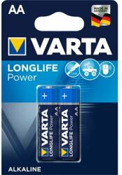 VARTA 4906121412 Longlife Power AA (LR6) alkáli ceruza elem 2db/bliszter (4906121412) - firstshop