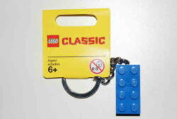 LEGO® Kulcstartó Kék 2x4 Kocka Kulcstartó 850152