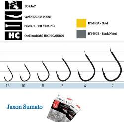 JAXON Carlig SUMATO Iseama cu paleta Nr. 6 Black Nickel, 10buc/plic (HY-HGB06)