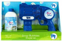 Fru Blu FruBlu: Set cu pistol pentru baloane de săpun cu 0, 4 litri de soluție (DKF0157) Tub balon de sapun