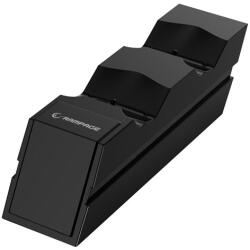 Rampage Gamepad töltő - RP-PS4 (dokkoló 2x PS4 kontroller töltéséhez, fekete) (37089) - hyperoutlet