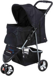 TRIXIE Buggy carucior pentru câini (47 x 100 x 80 cm | Înălţime: 100 cm | Greutate: 4.6 kg | Greutate suportata: 11 kg | Negru) (28958)