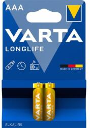 VARTA 4103101412 Longlife AAA (LR03) alkáli mikro ceruza elem 2db/bliszter (4103101412) - mentornet