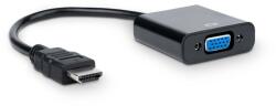  Adapter: Akyga AD-42- HDMI / VGA HUB porttal, 15 cm kábel