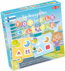 TACTIC Joc Educativ Sa Descoperim Formele Si Culorile - Tactic Games (59136) Joc de societate