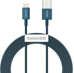 Baseus Superior iPhone Lightning adat- és töltőkábel 2, 0m 2, 4A kék