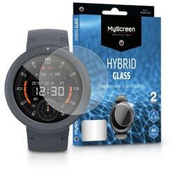 MyScreen LA-1883 Amazfit Verge Lite rugalmas, hibrid üveg - Myscreen protector Hybrid Glass Lite átlátszó 7H ujjlenyomat-érzékelő biztos, 2db-os csomag (LA-1883)