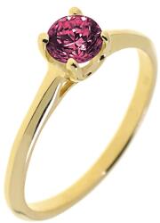 Capri Eljegyzési gyűrű 14K arany 2, 3 gr, rubin drága kõvel, CP11754