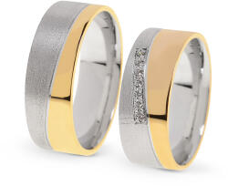 Capri Karikagyűrű párban 14K arany 14 gr, cirkónia kõvel, CP11458