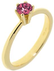 Capri Eljegyzési gyűrű 14K arany 3, 6 gr, rubin drága kõvel, CP11758