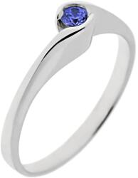 Capri Eljegyzési gyűrű 14K arany 2, 4 gr, zafír drága kõvel, CP11785