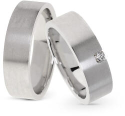 Capri Karikagyűrű párban 14K arany 16, 2 gr, gyémánt kõvel 0, 05 ct, CP11422GY