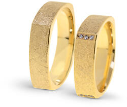 Capri Karikagyűrű párban 14K arany 12, 2 gr, cirkónia kõvel, CP11392