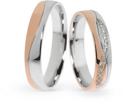 Capri Karikagyűrű párban 14K arany 7, 4 gr, gyémánt kõvel , CP11902GY