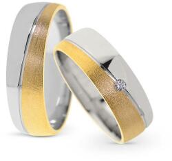 Capri Karikagyűrű párban 14K arany 11 gr, cirkónia kõvel, CP11517