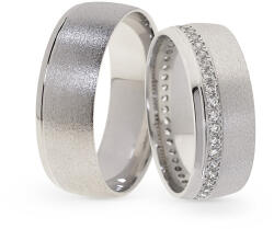 Capri Karikagyűrű párban 14K arany 12, 5 gr, gyémánt kõvel 0, 528 ct, CP11398GY