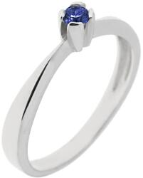 Capri Eljegyzési gyűrű 14K arany 2, 7 gr, zafír drága kõvel, CP11780