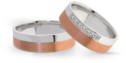 Capri Karikagyűrű párban 14K arany 12, 3 gr, gyémánt kõvel , CP11653GY