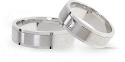 Capri Karikagyűrű párban 14K arany 16, 2 gr, gyémánt kõvel 0, 1 ct, CP11420GY