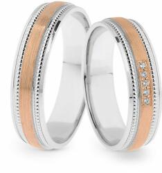 Capri Karikagyűrű párban 14K arany 8, 8 gr, cirkónia kõvel, CP11132