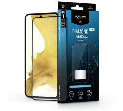 MyScreen LA-2235 Samsung Galaxy S22 5G edzett üveg képernyővédő fólia - Myscreen protector diamond glass Lite Edge2.5D fekete (LA-2235)